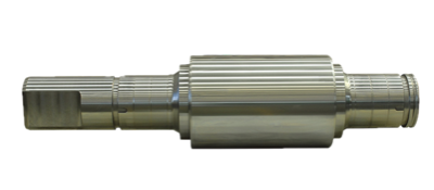 Détail du rouleau de laminage à chaud