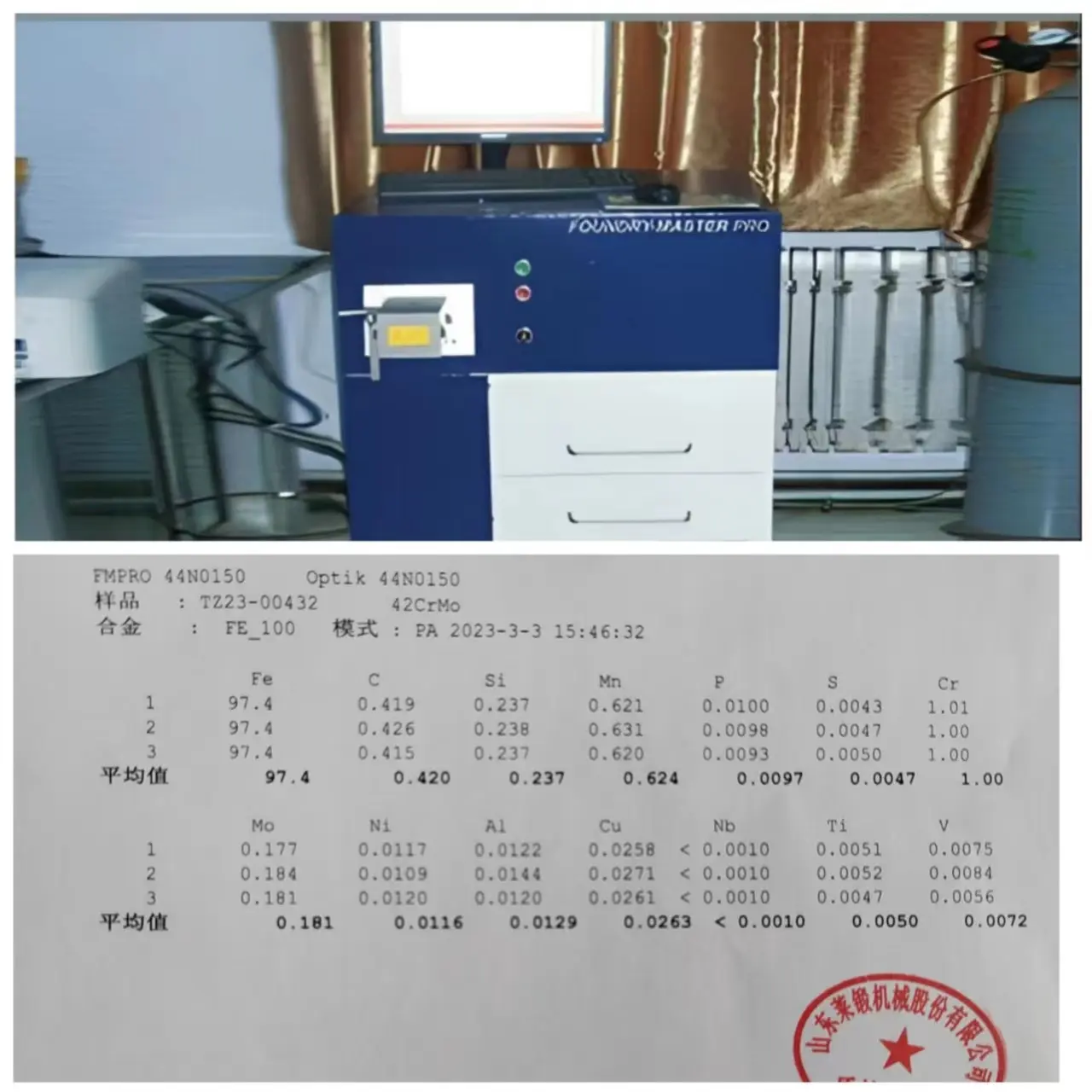 Test de l'Équipement Testing Equipment